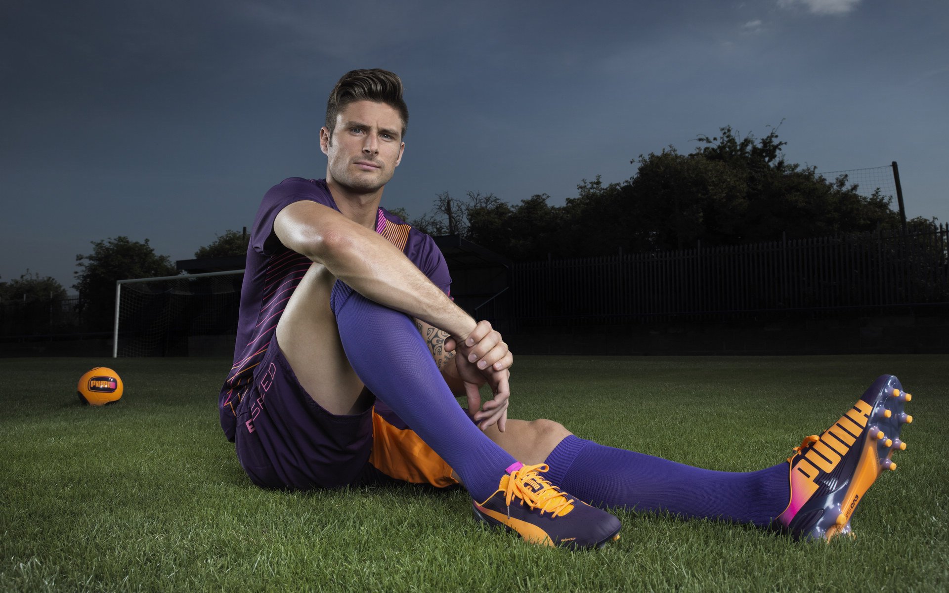 球员创造精彩进球